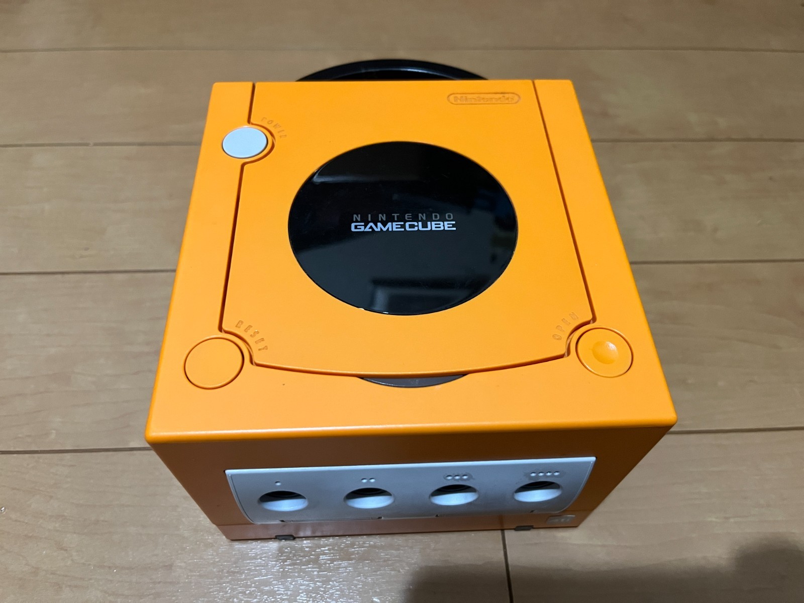Nintendo GameCube Console & Controller Orange Color with BOX Japan 0320