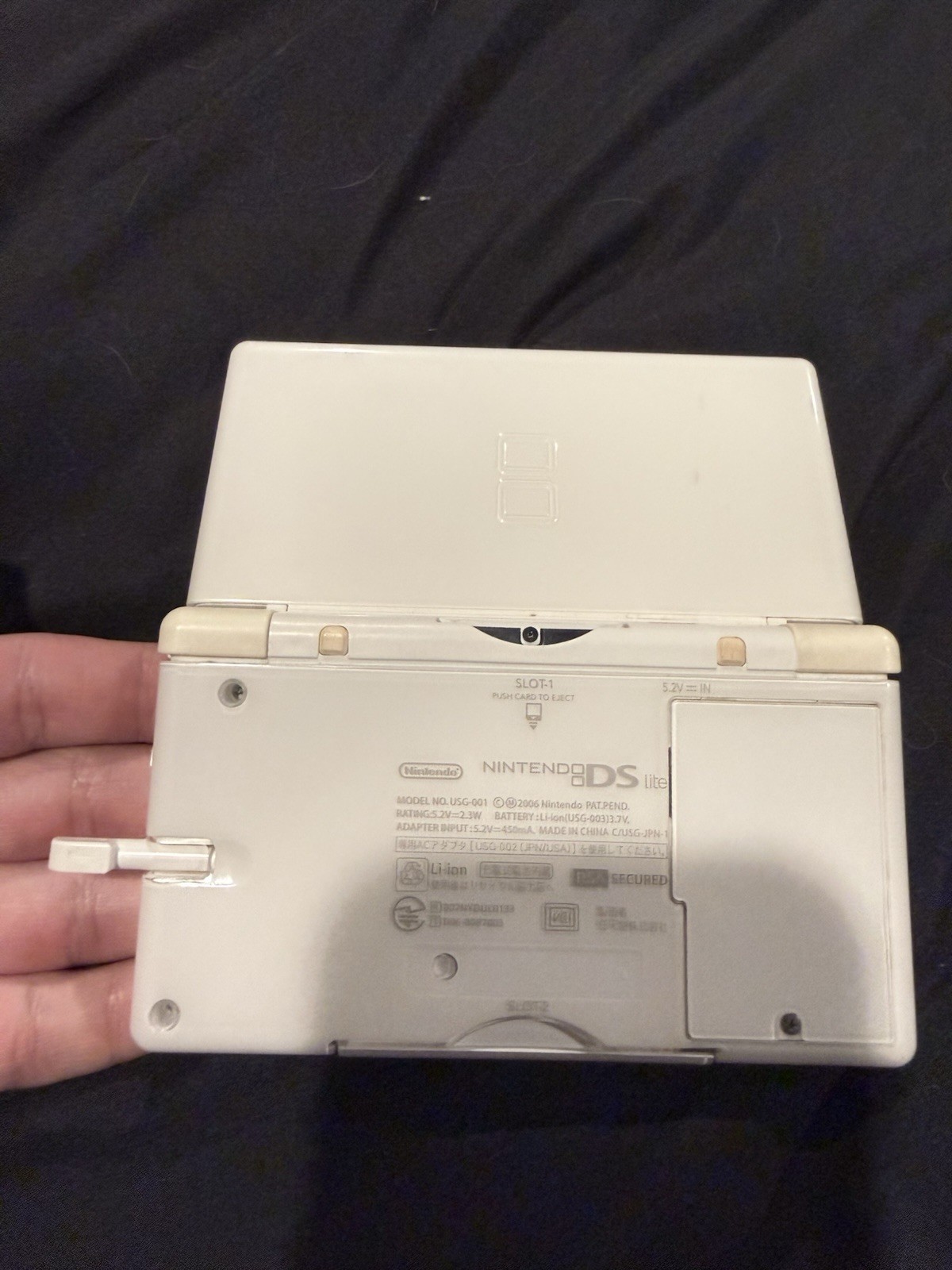 Nintendo DS Lite Handheld Console – Polar White READ DESCRIPTION!!!!
