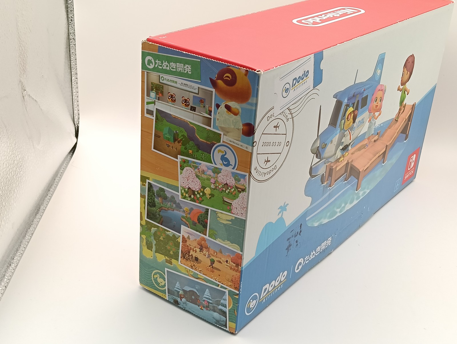 Nintendo Switch Animal Crossing Edition Console No Drift Joy-Con Fully Tested
