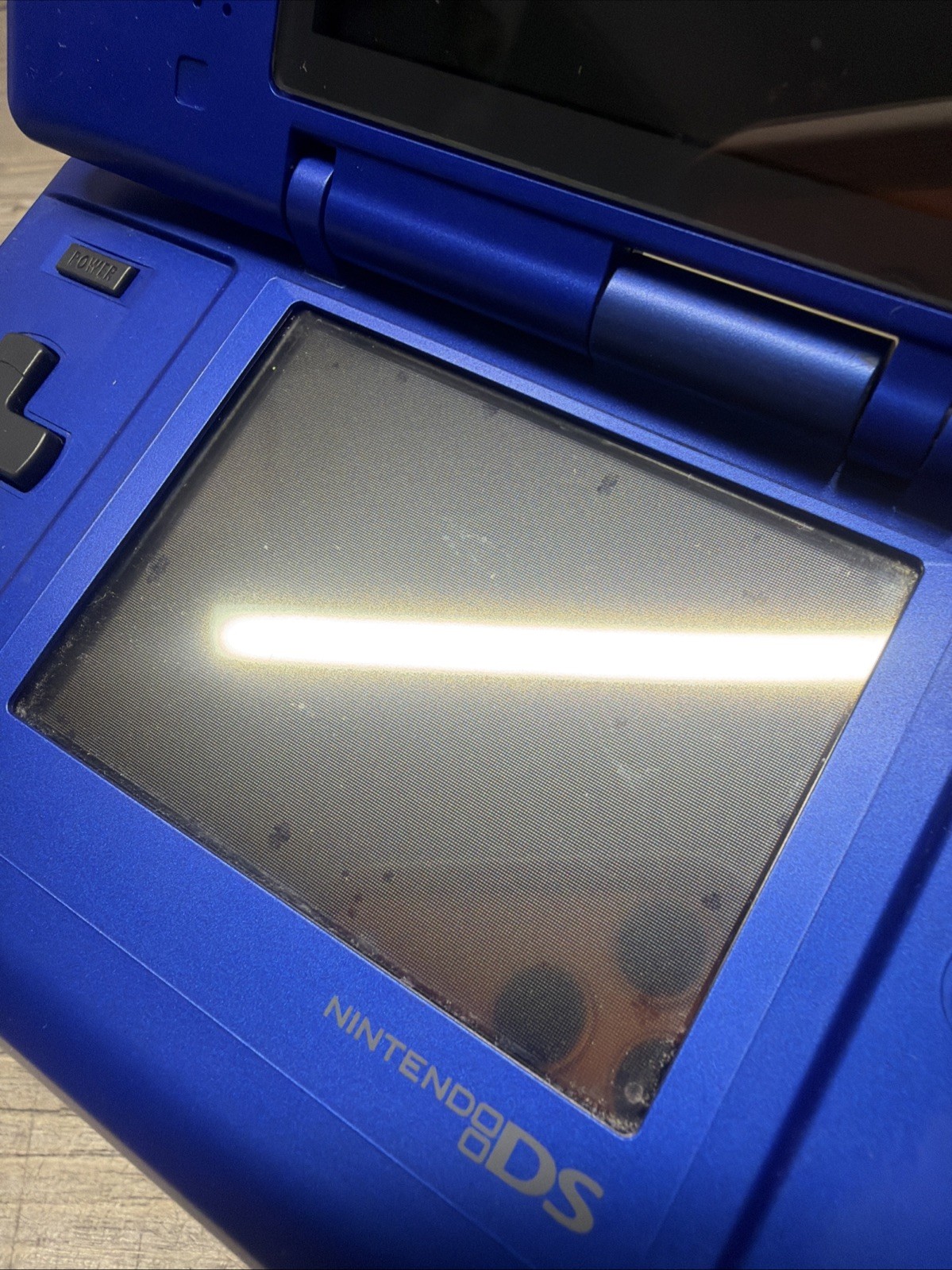 Nintendo DS Model NTR-001 w/ Charger – Original Cobalt Blue – Tested READ !!!!!!