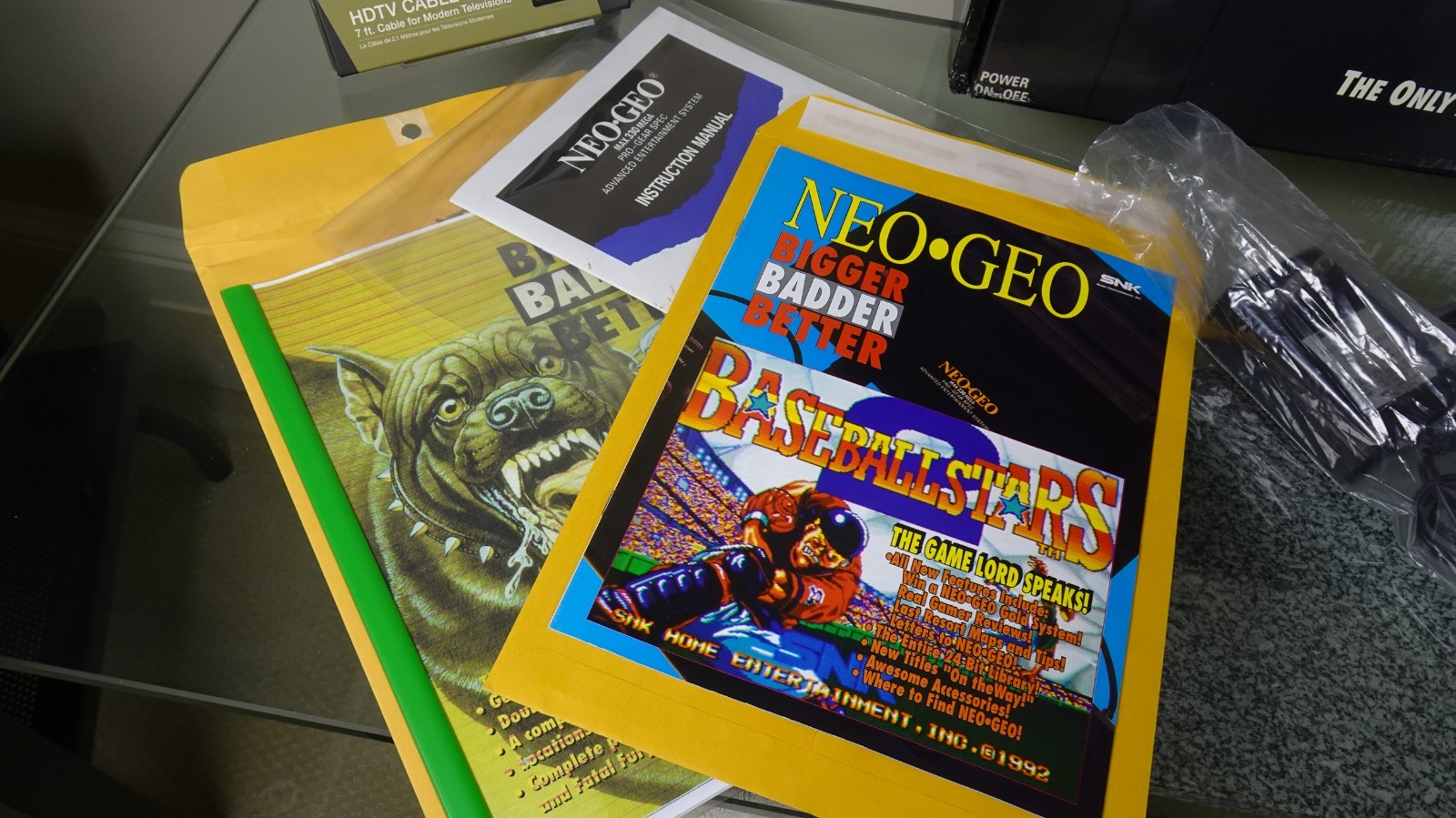 SNK Neo Geo Gold AES System (LN/CIB) RARE US Version *** Bonus Items ***