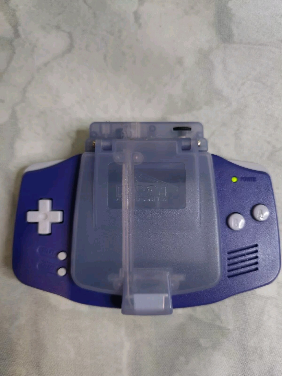 Nintendo Game Boy Advance -Indigo- Games, Light, And Cases Great Condition!