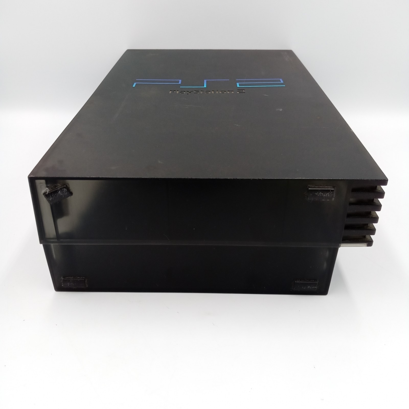 PS2 Playstation 2 Midnight Black Translucent SCPH-50000 Japanese Shell Only