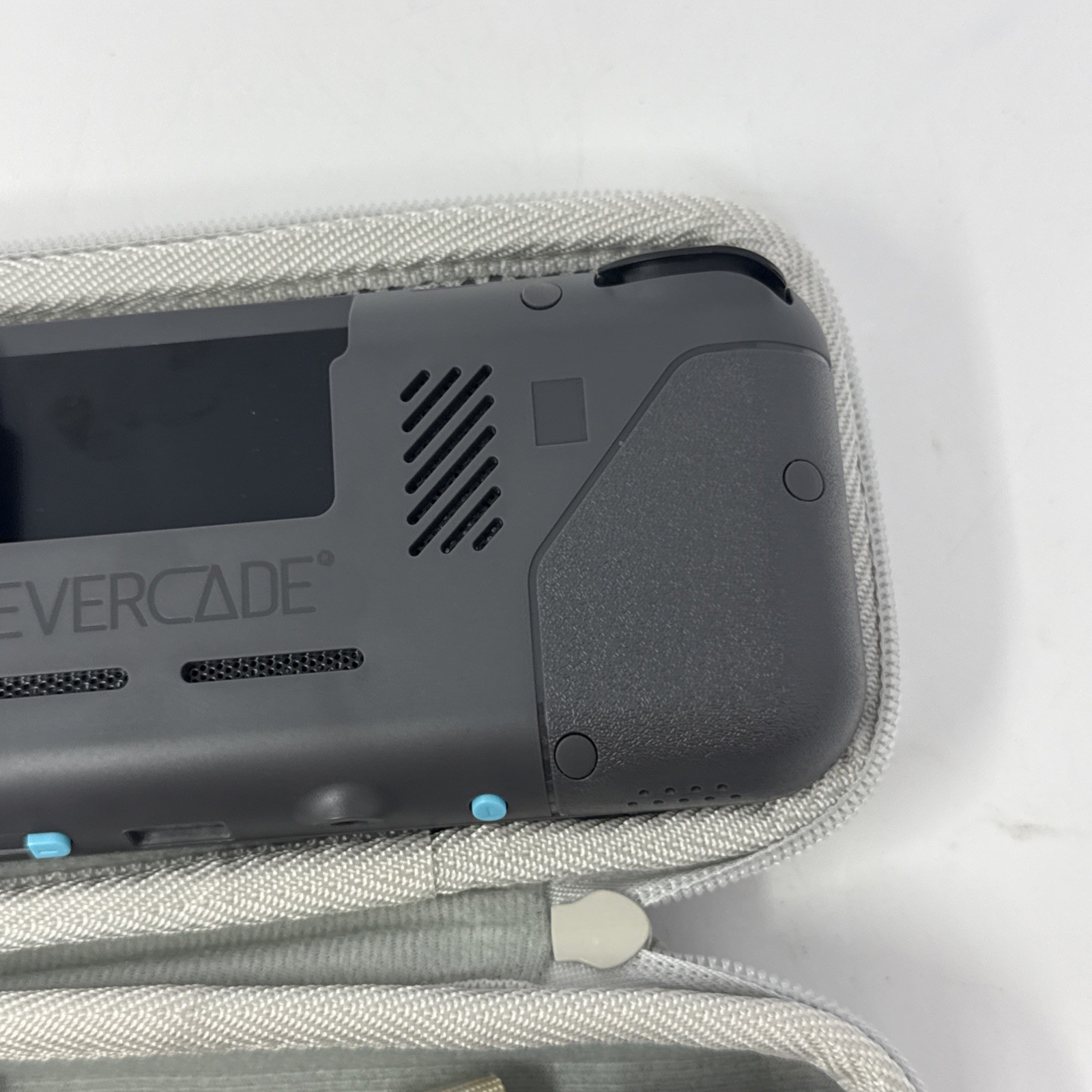Blaze Evercade EXP Handheld Console – Gray + Case + USB-C – Tested Working