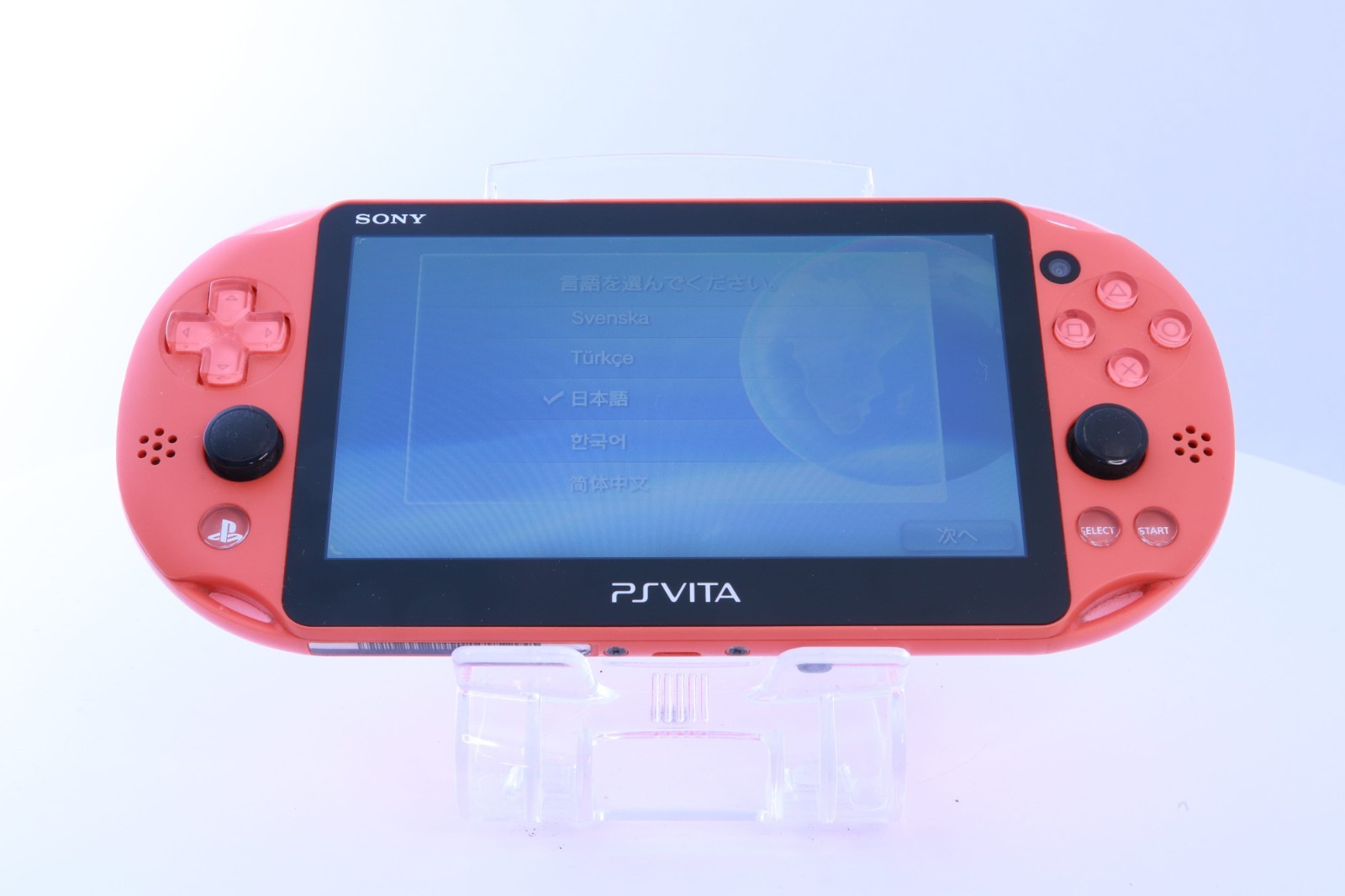 JP Game PS Vita PCH-2000 Neon Orange [ Rank：B]