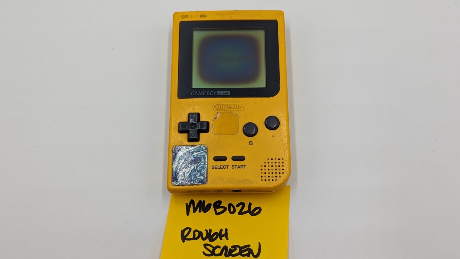 Nintendo Game Boy Pocket Handheld Console System Yellow – WORKS – FREE SHIP