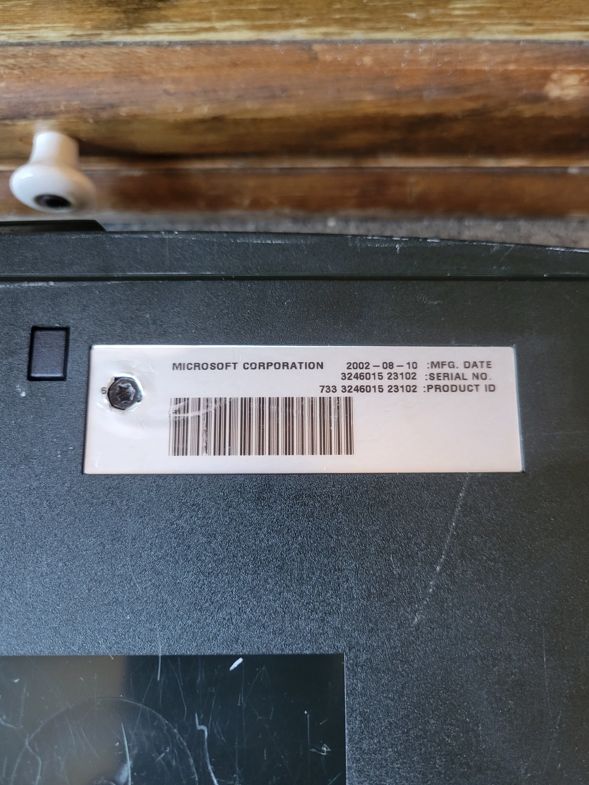 Original Microsoft Xbox Console Black System Only Needs Repair