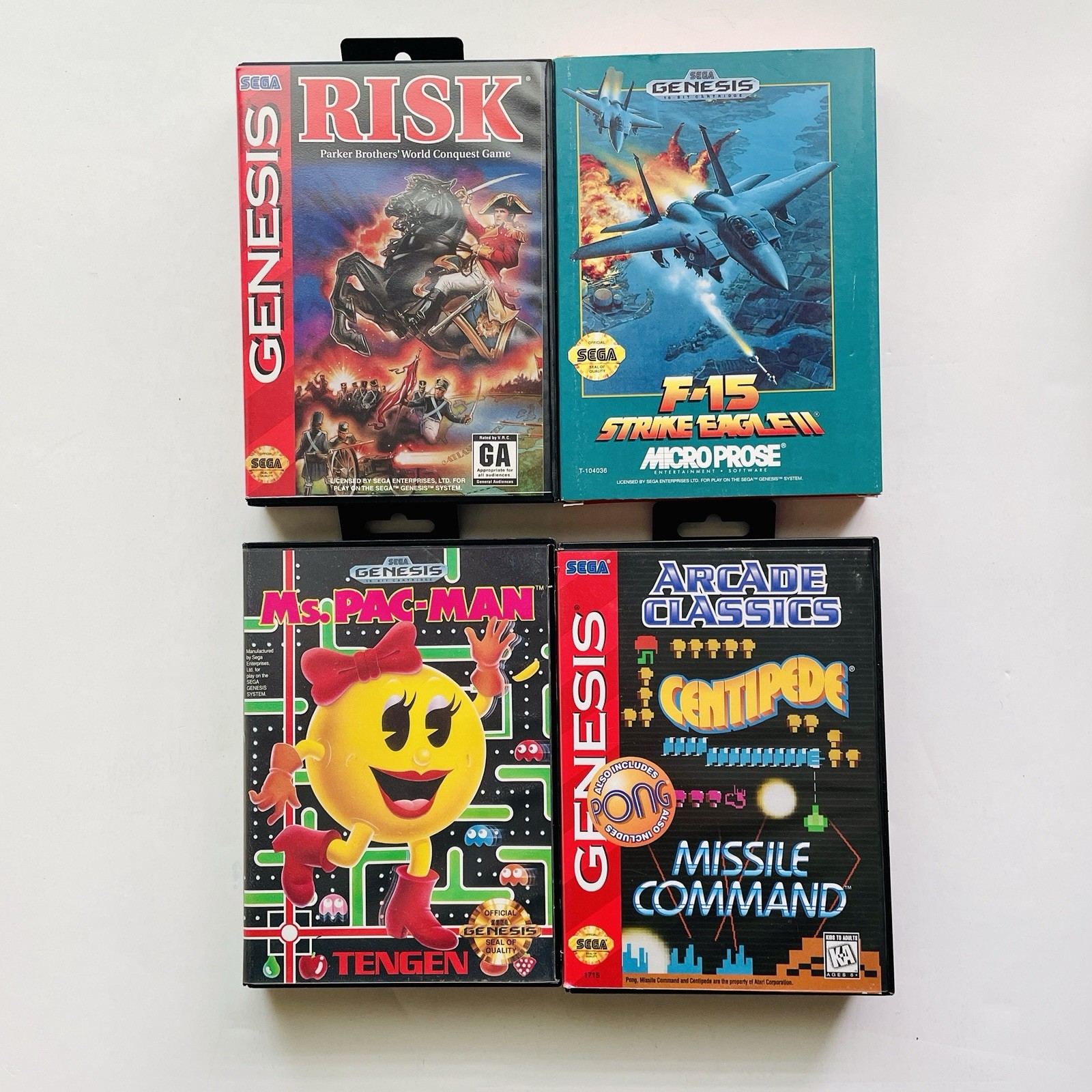 SEGA Genesis Model 1 Console Bundle High-Def Version (MK-1601) Cleaned & Tested