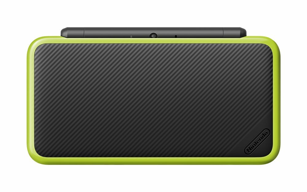 Nintendo 2DS LL Japanese game Console System Black x Lime JAPAN F/S NEW