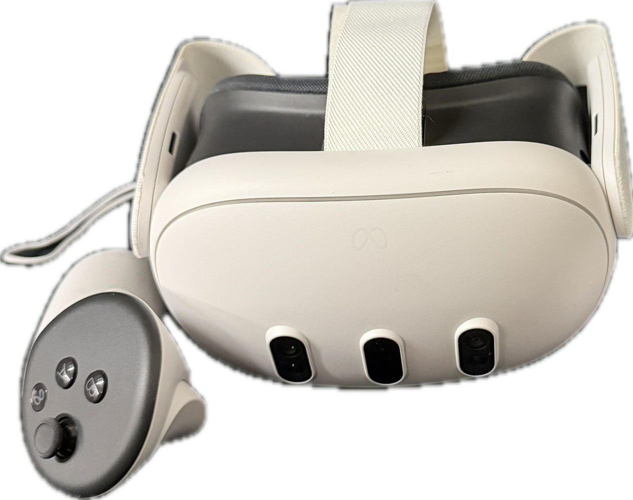 Meta Quest 3 S3A VR Headset w/ Both Controllers – No Charger – Tested