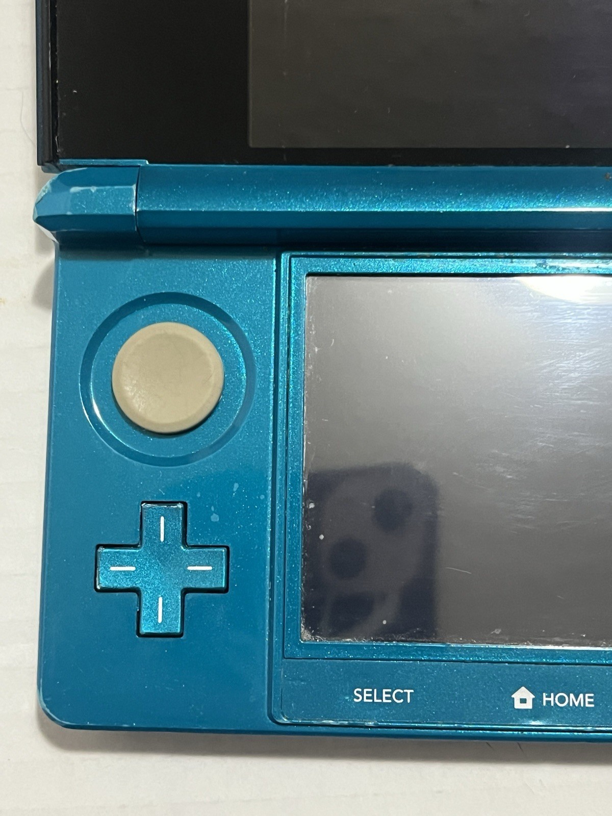 Nintendo 3DS CTR-001 Aqua Blue Handheld Video Gaming Console – For Parts