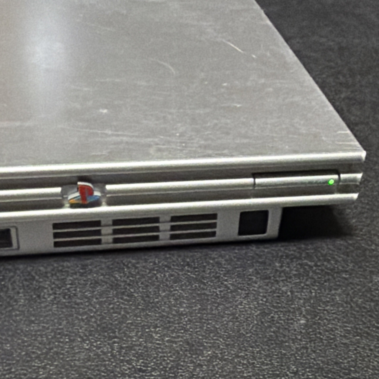 Sony PlayStation 2 Slim Console – Silver – PS2 – SCPH-77001
