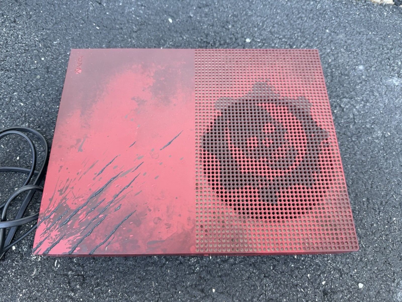Microsoft Xbox One S Gears of War 4 Limited Edition 2 TB Crimson Red Console
