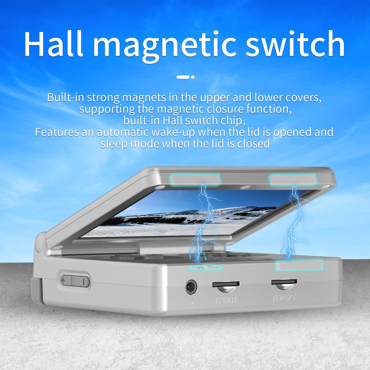 RG35XXSP Handheld Clamshell Games Consoles Built-in 64G TF Card 5000+ Games P…