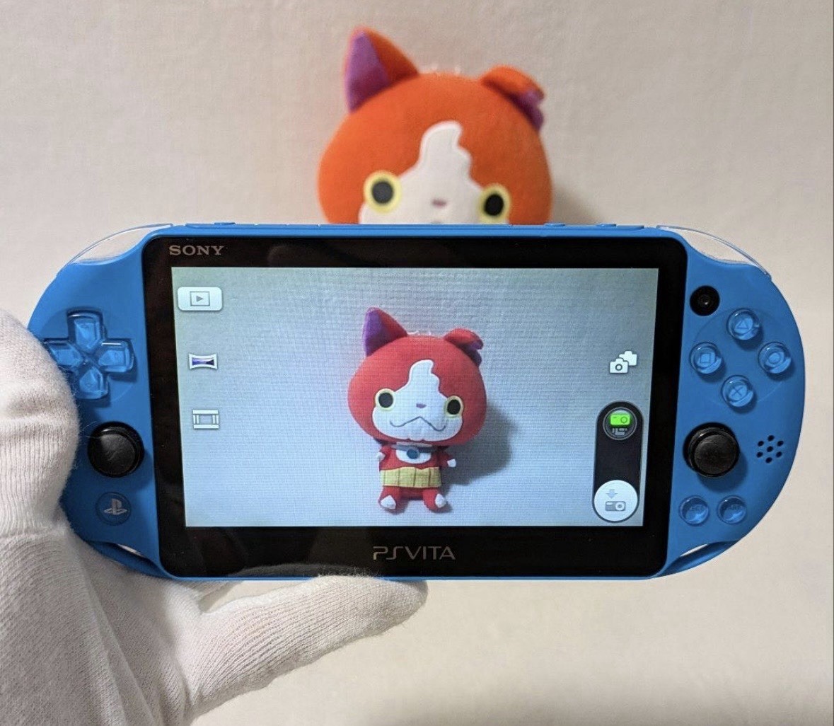 PlayStation PS Vita Wi-Fi Console Aqua Blue PCH-2000 ZA23 Japan Console only F/S