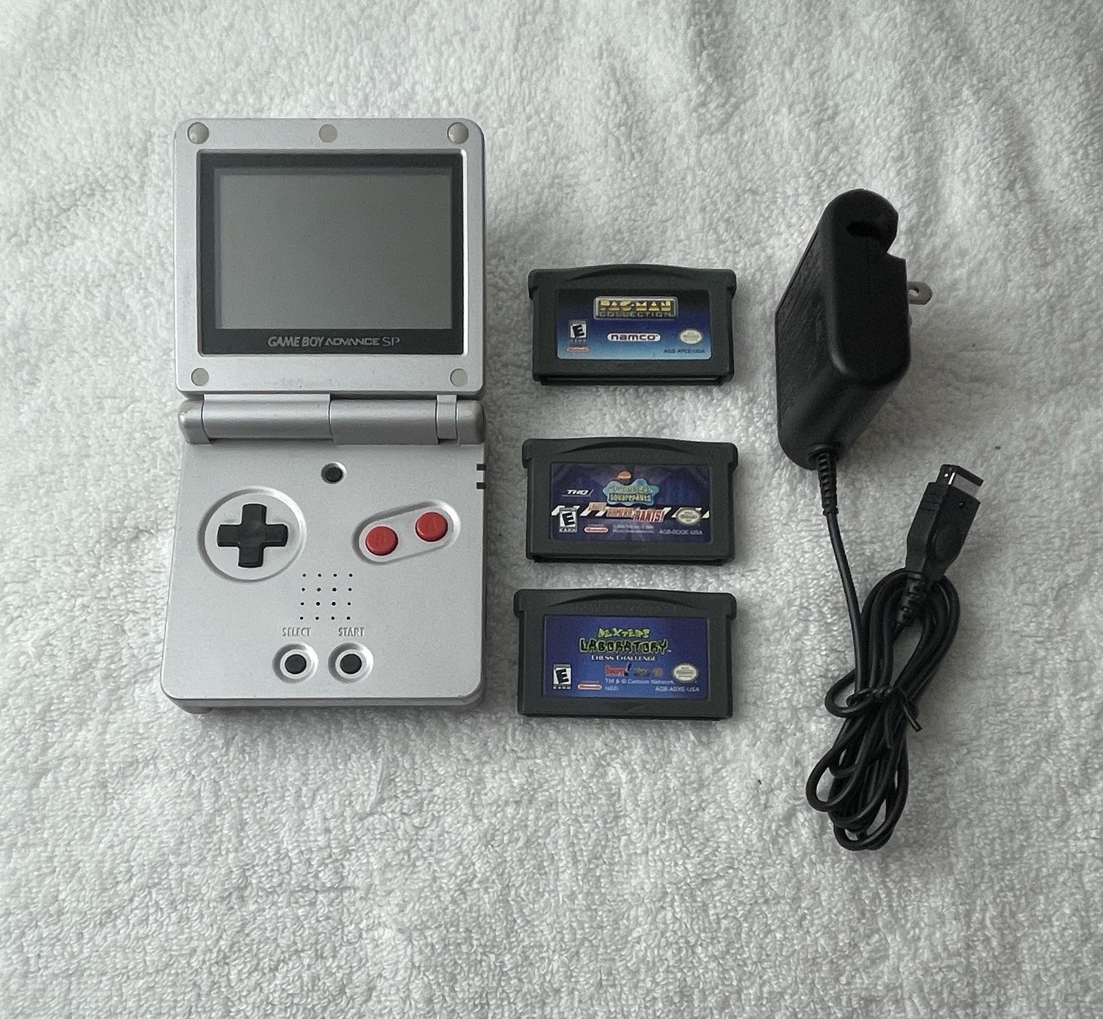 Nintendo Game Boy Advance SP NES Classic Edition GBA AGS-001 – Cleaned- Tested