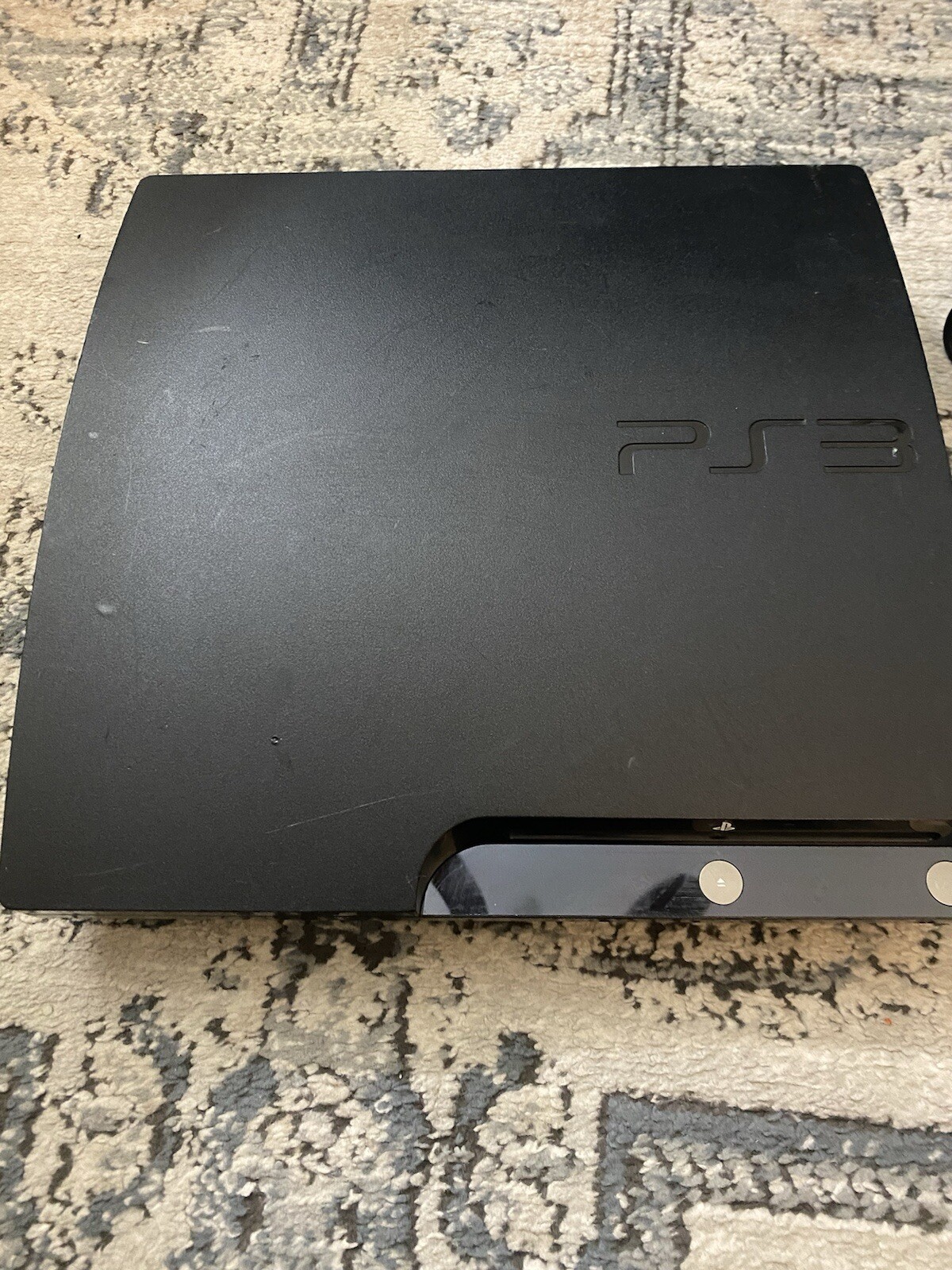 Sony PlayStation PS3 Slim 250GB CECH-2001B w/Controller & Cords Tested Works