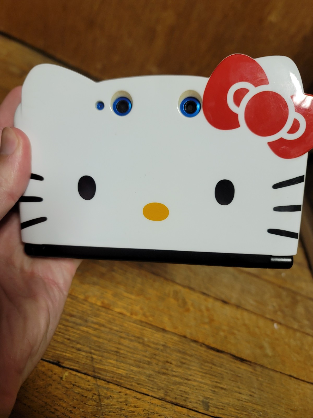Hello Kitty Nintendo 3ds XL 2014 Sanrio Video Game Console Case No Charger Japan