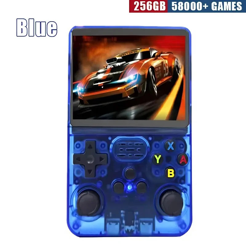 R36S Retro Portable Gaming Device With Built In Games 64GB/128GB/256GB