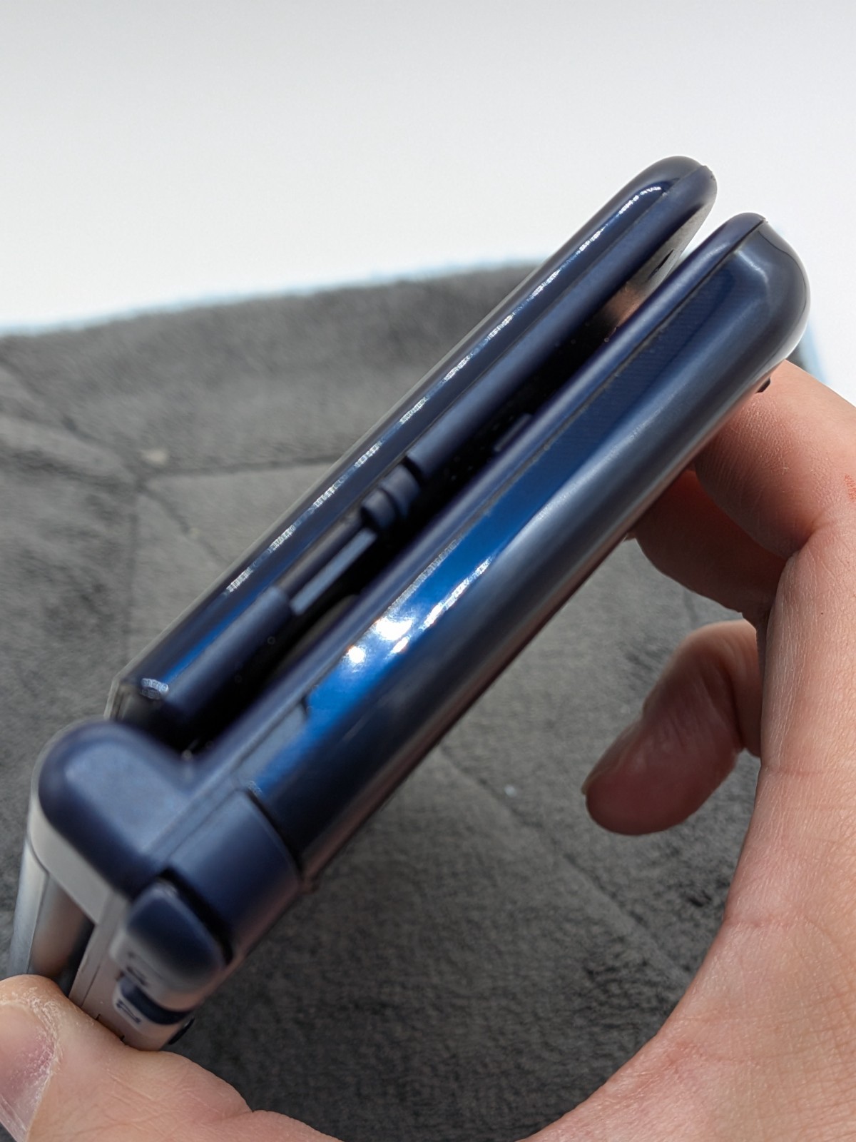 【Excellent5】Nintendo NEW 3DS LL XL Blue Handheld Used Game Console From Japan