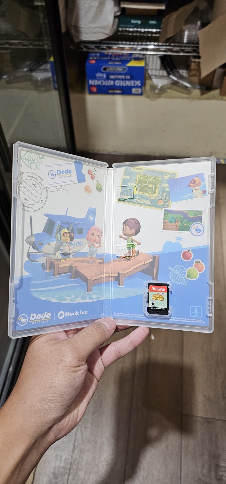 Nitendo Switch With Animal Crossing