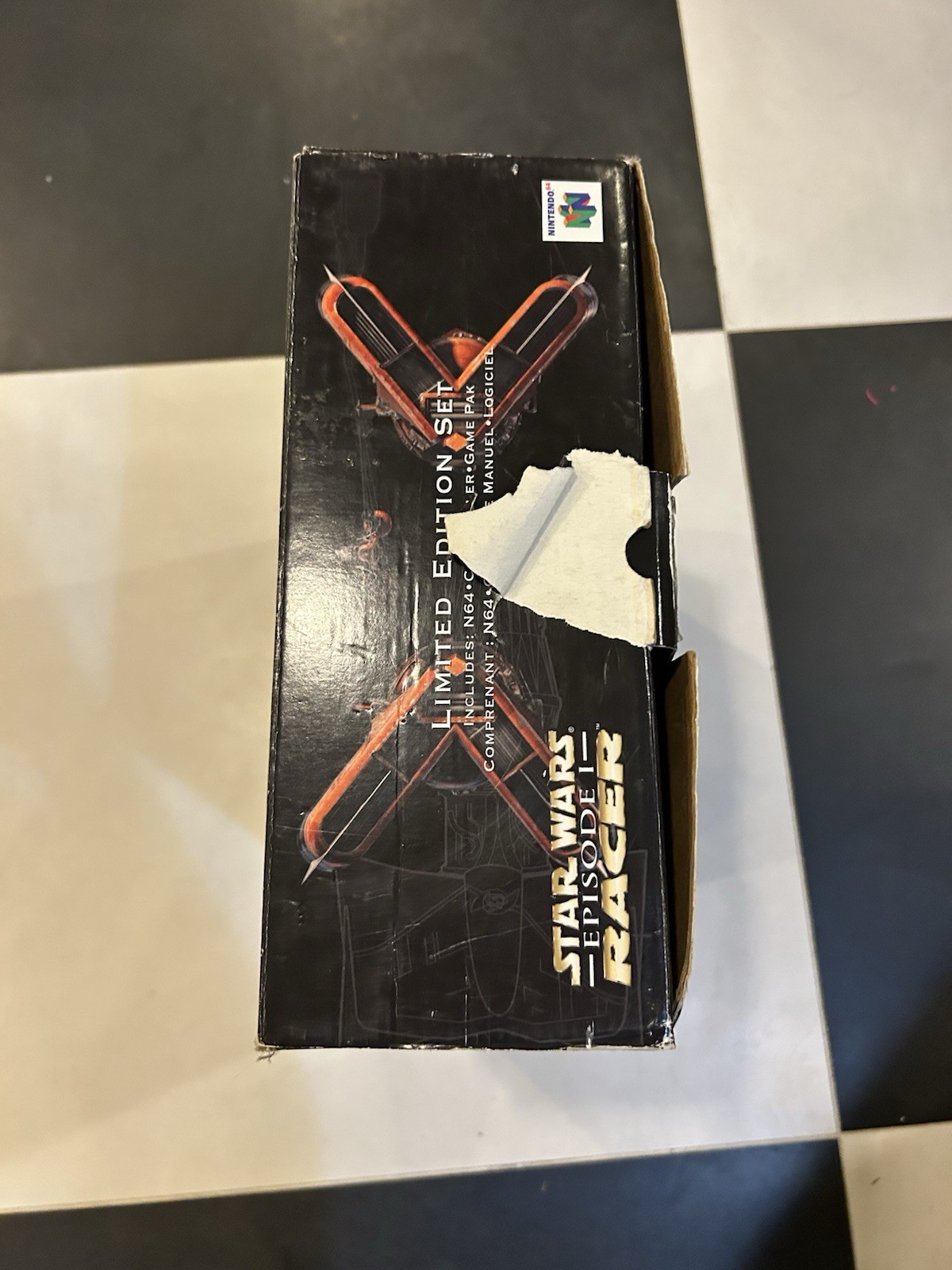 Nintendo 64 Star Wars Episode 1 Racer Limited Edition Set – Excellent Condition!