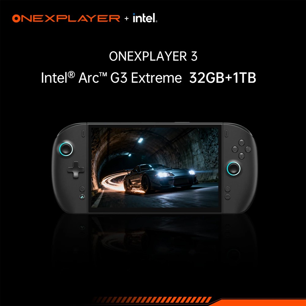 Presale: OneXPlayer 3 Next-Gen 3-in-1 AI Gaming Handheld PC 32GB+1TB ARC G3 EX