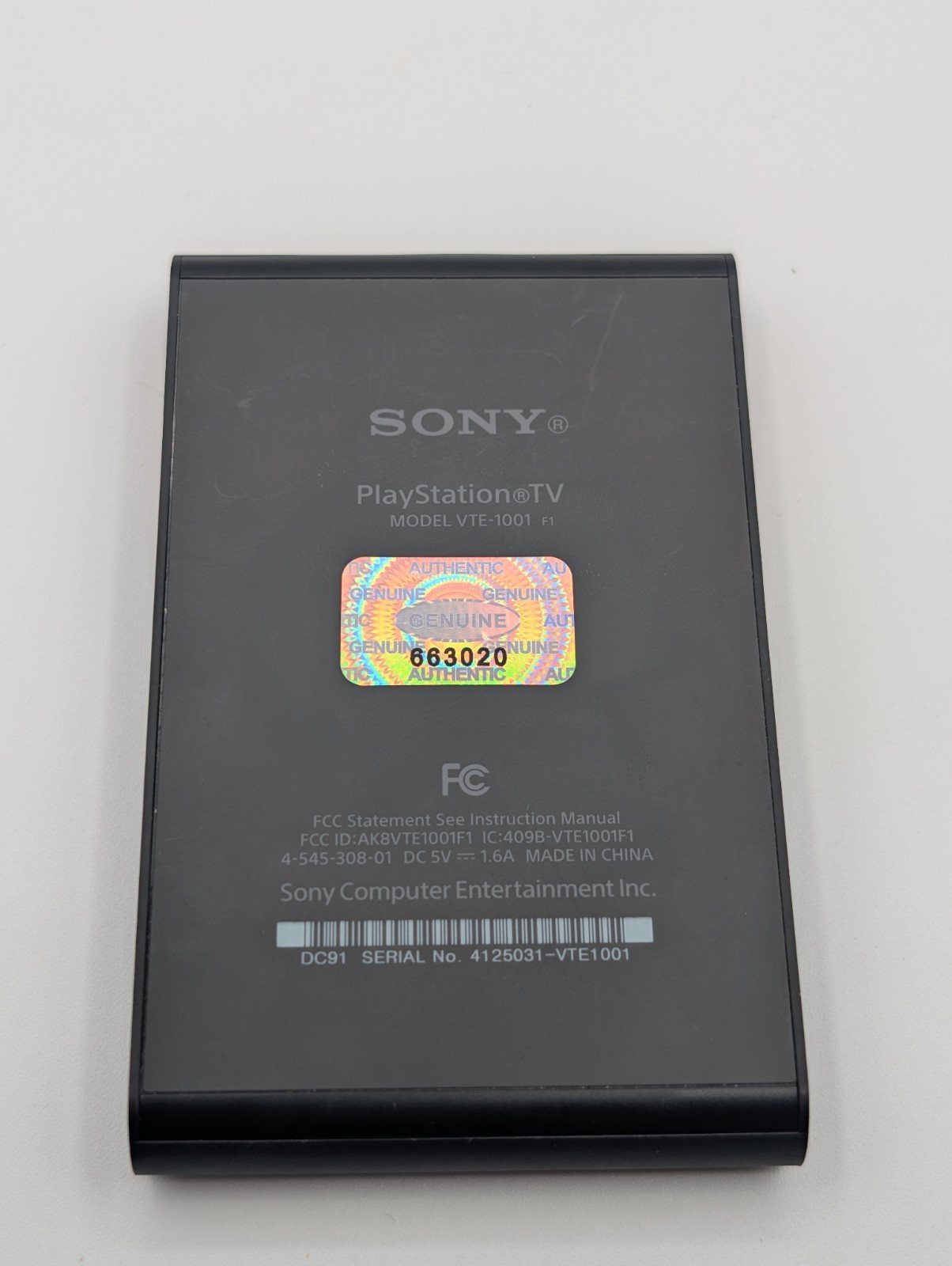 Sony PlayStation TV Console VTE-1001 PS TV Vita Microconsole w/ Sony AC Adapter