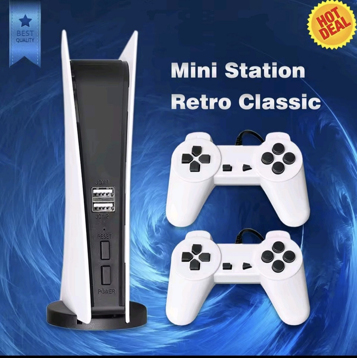 GS5 8-bit TV Video AV Output USB Plug and Play Support200+ Nostalgia Game…