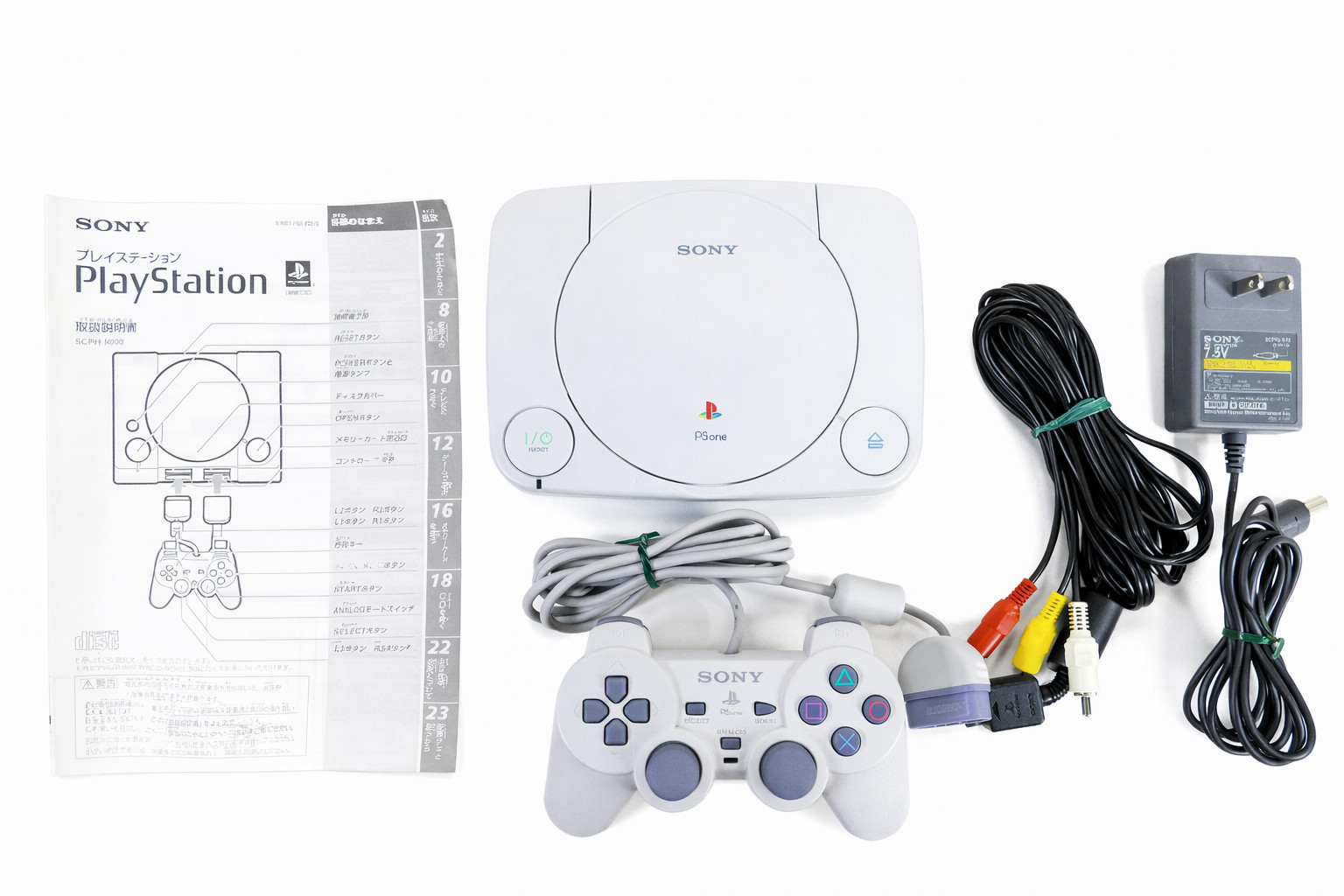 Sony PS one PlayStation Console SCPH-100 Tested Working Original System Used