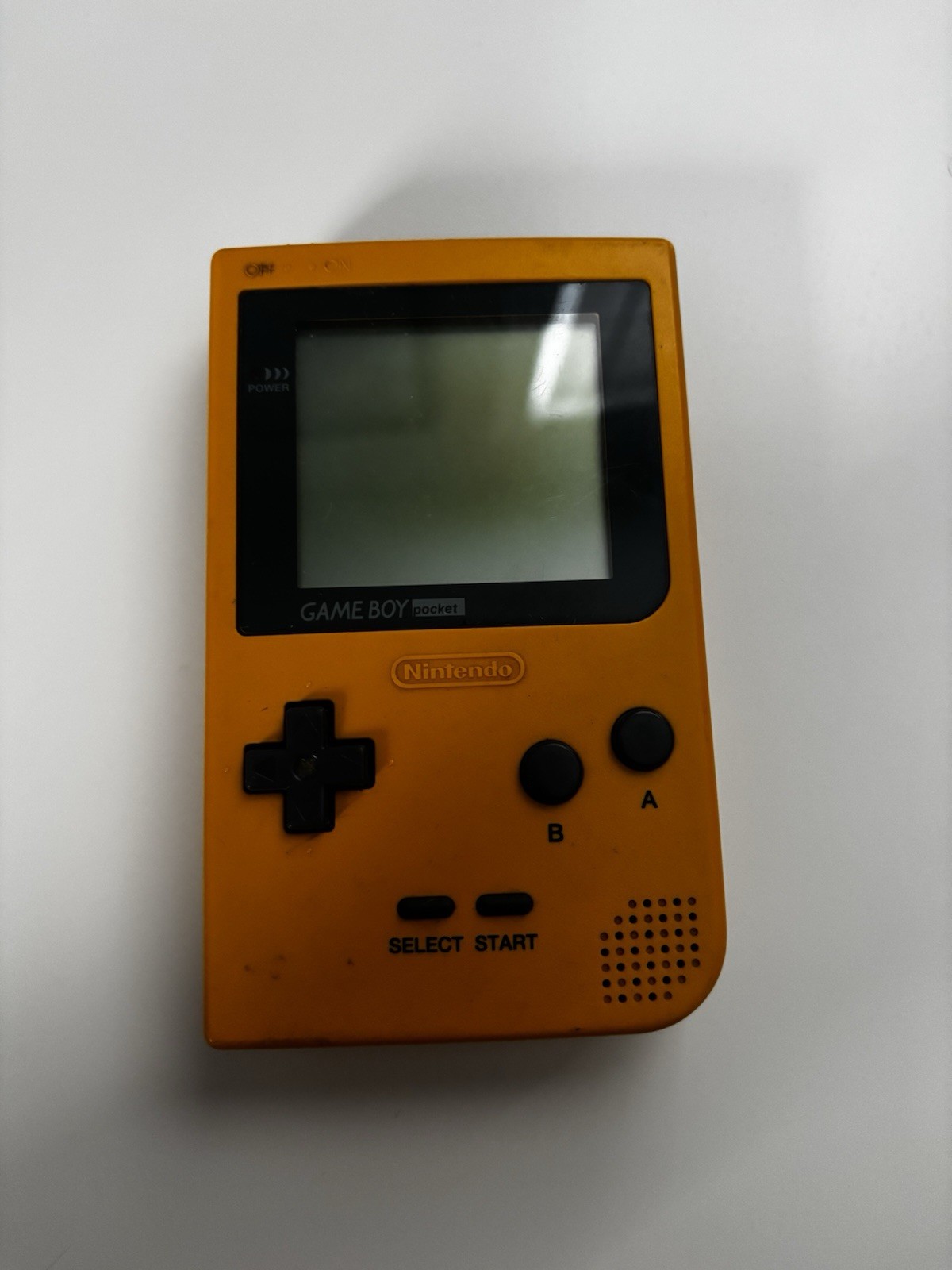 Nintendo MGB001 Game Boy Pocket Console Yellow Used