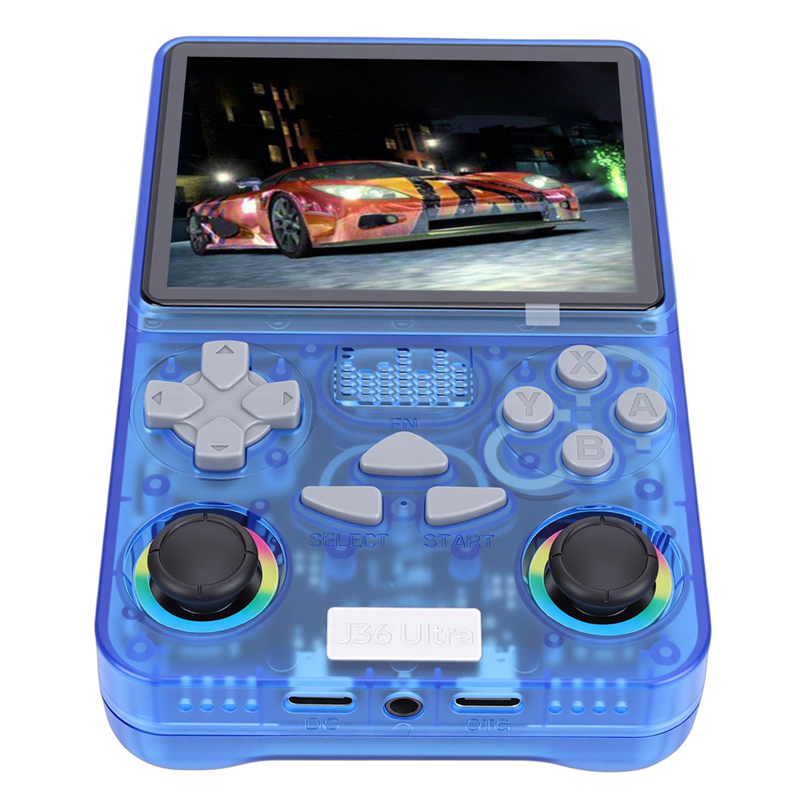 Retro Handheld Game Console 4 Inch Screen Built In 64GB Small Memory Card S EYCM