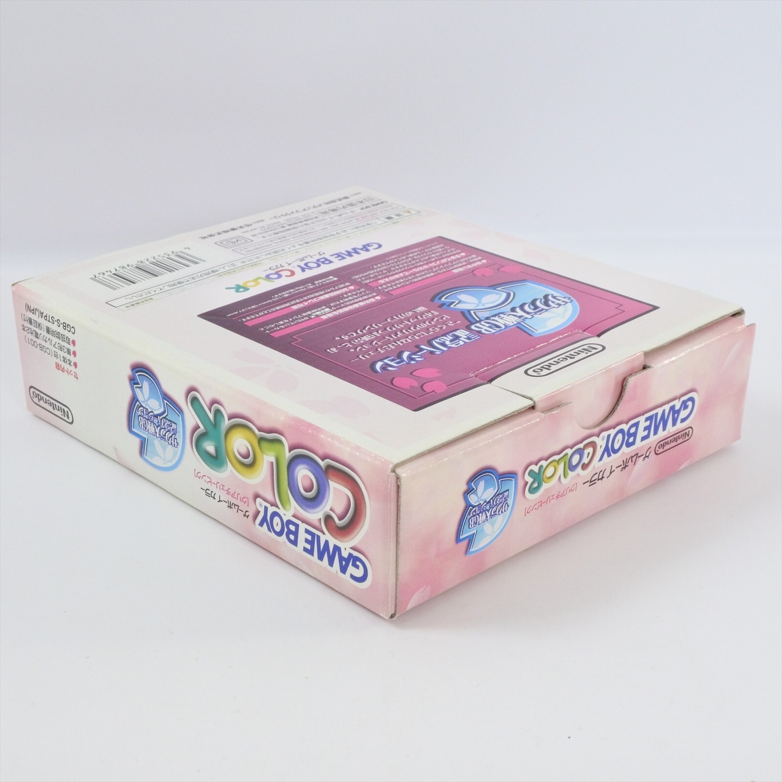 GameBoy Color Console GOOD Clear Cherry Pink Boxed Sakura Wars 7223 Nintendo gb
