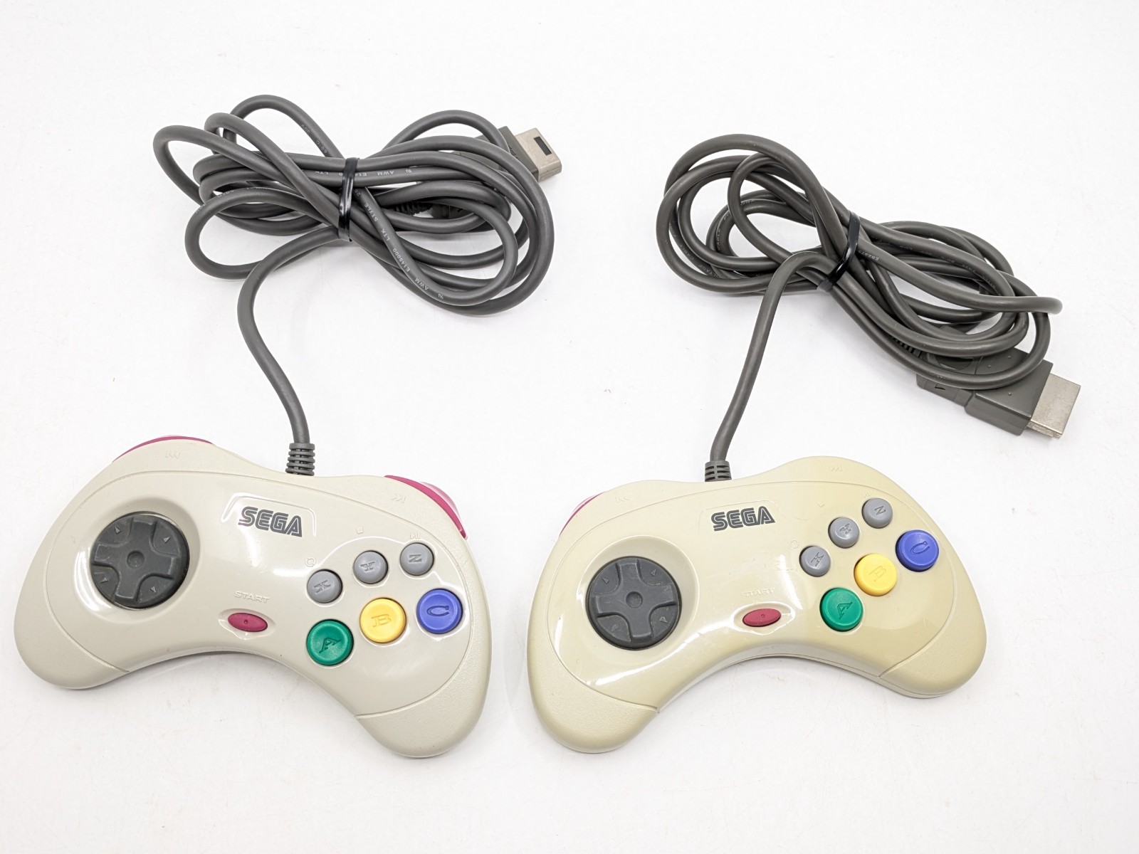 Sega Saturn White HST-3220 NTSC-J Japan Tested w/ Controller + Virtua Fighter2