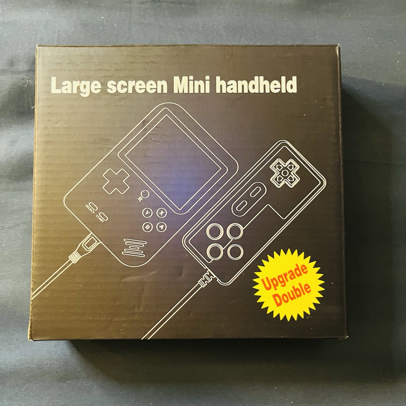 NEW- Retro FC Handheld Game Console – 400 Built-In Games – 3 In LCD -TV Output