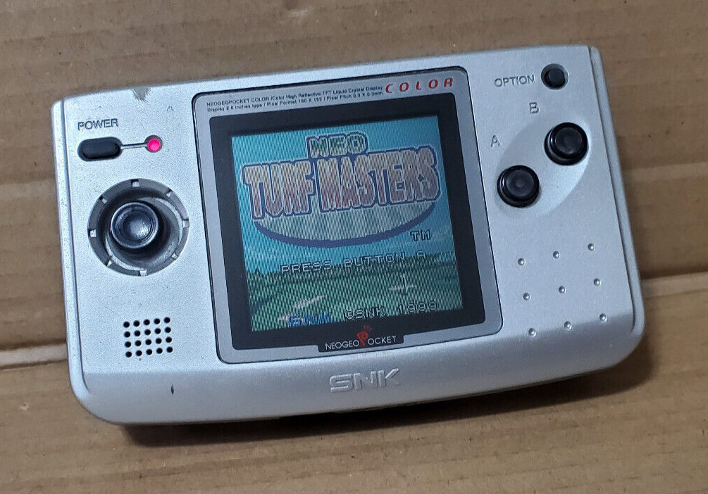 Neo Geo Pocket Color SNK Handheld Console in Box CIB TESTED US Version