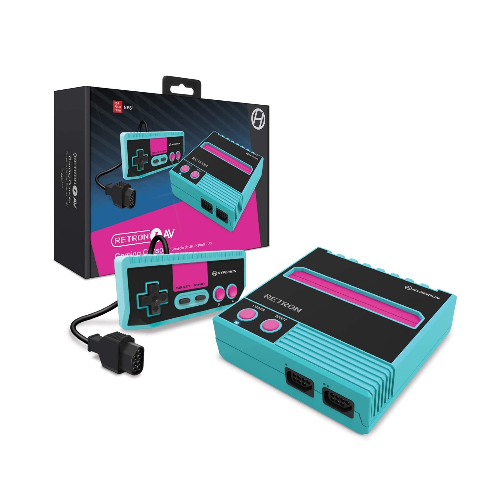 Retro Gaming Console for NES – Hyperkin RetroN 1 AV, HDMI Output, Classic Games