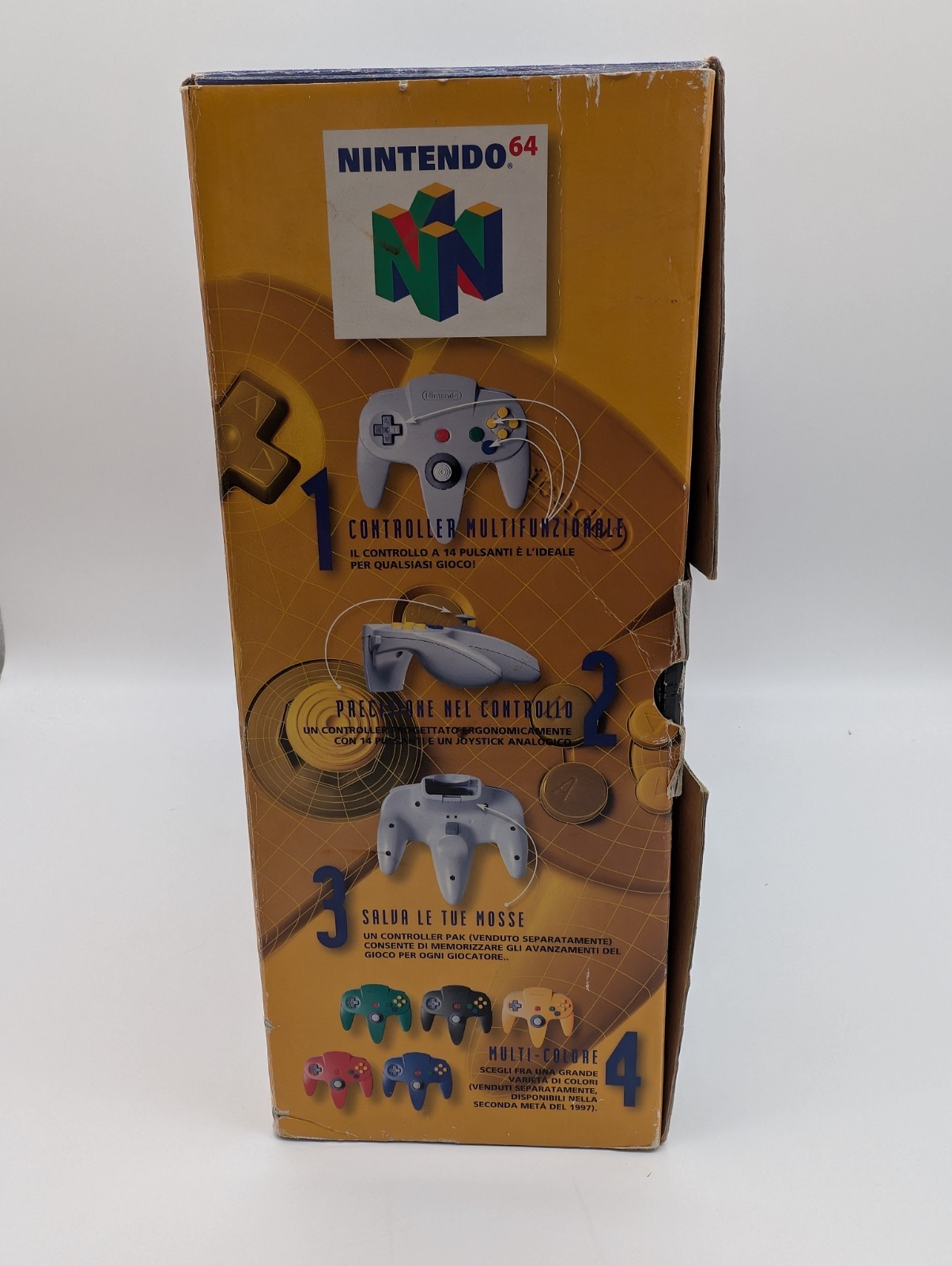 Nintendo 64 Console N64 Full Set PAL ITA GIG COMPLETE CIB – Great Condition