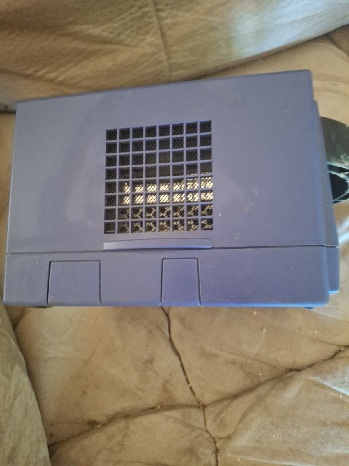 Read! Nintendo GameCube Console Indigo Purple DOL-001 USA Console Only Tested