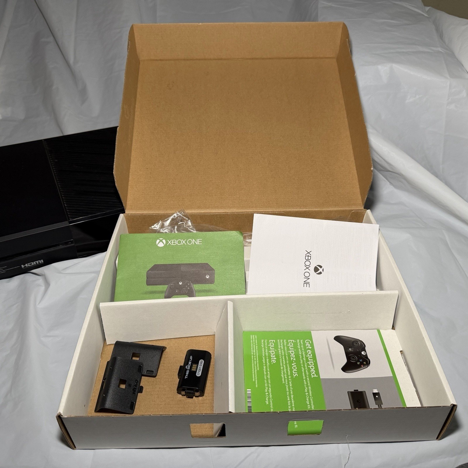 Original Microsoft Xbox One Model 1540 Console With Games, Box & Extras Read