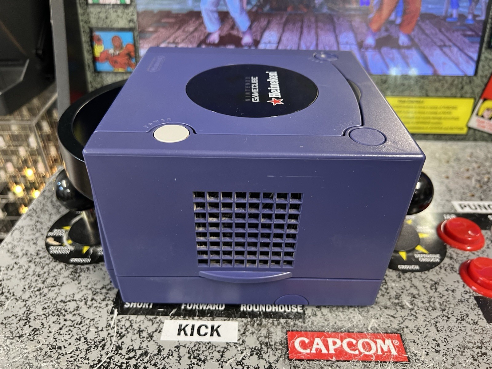 2002 Nintendo Heineken Gamecube Indigo Purple LE Console w/Box – Only 50 Exist!