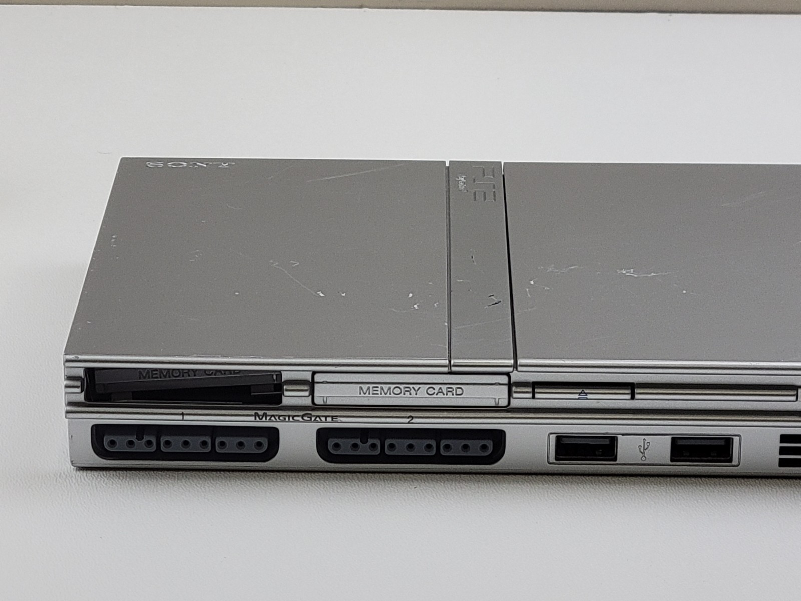 Sony PlayStation 2 PS2 Slim (SCPH-79001) – Silver – Console ONLY – SMALL ISSUE