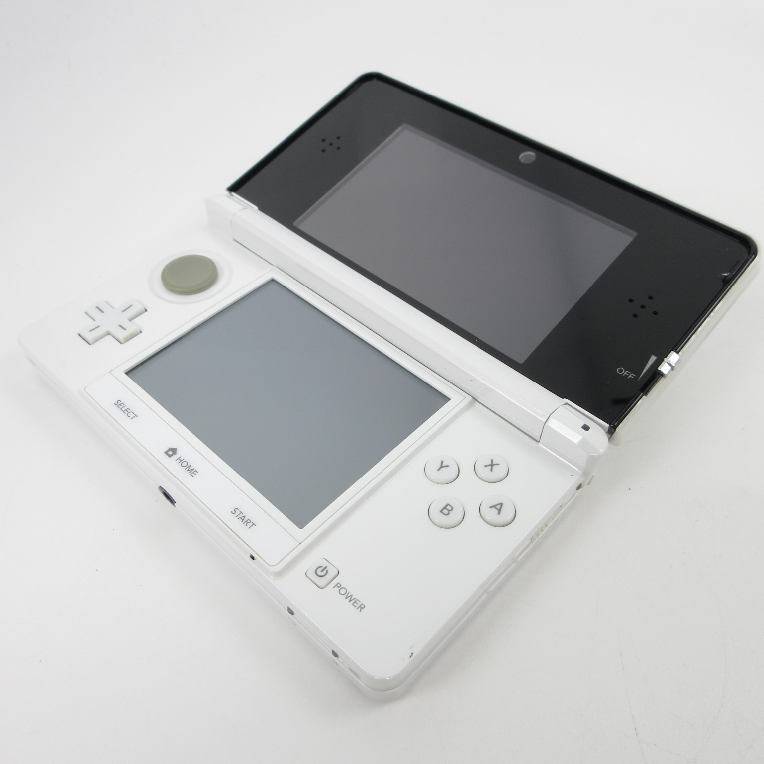 【Near Mint】Nintendo 3DS Ice White Console ONLY Japanese Edition #RET08/0603/01