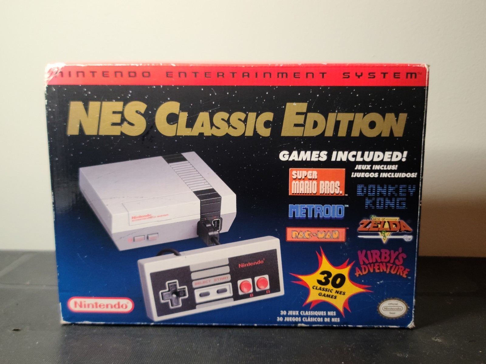 Authentic Nintendo Entertainment System NES Mini Classic Edition NEW