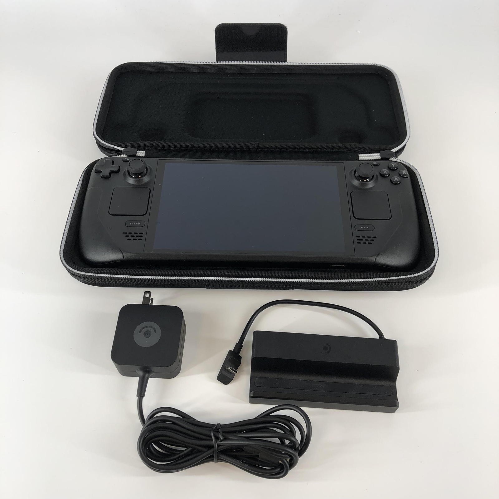 Valve Steam Deck OLED Handheld Console 1TB – Excellent w/ Case + Charger + Dock