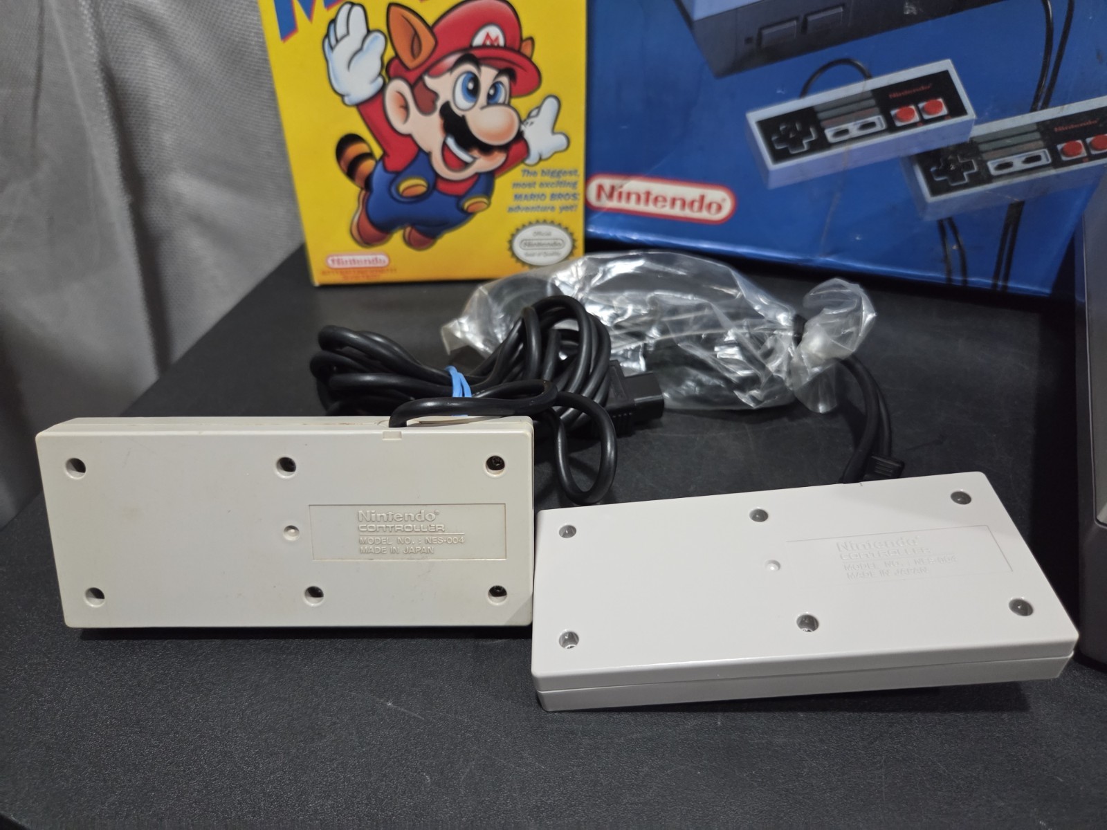 1992 Nintendo NES CHALLENGE SET In Box W/ Super MARIO Bros. 3 CIB NO Styrofoam