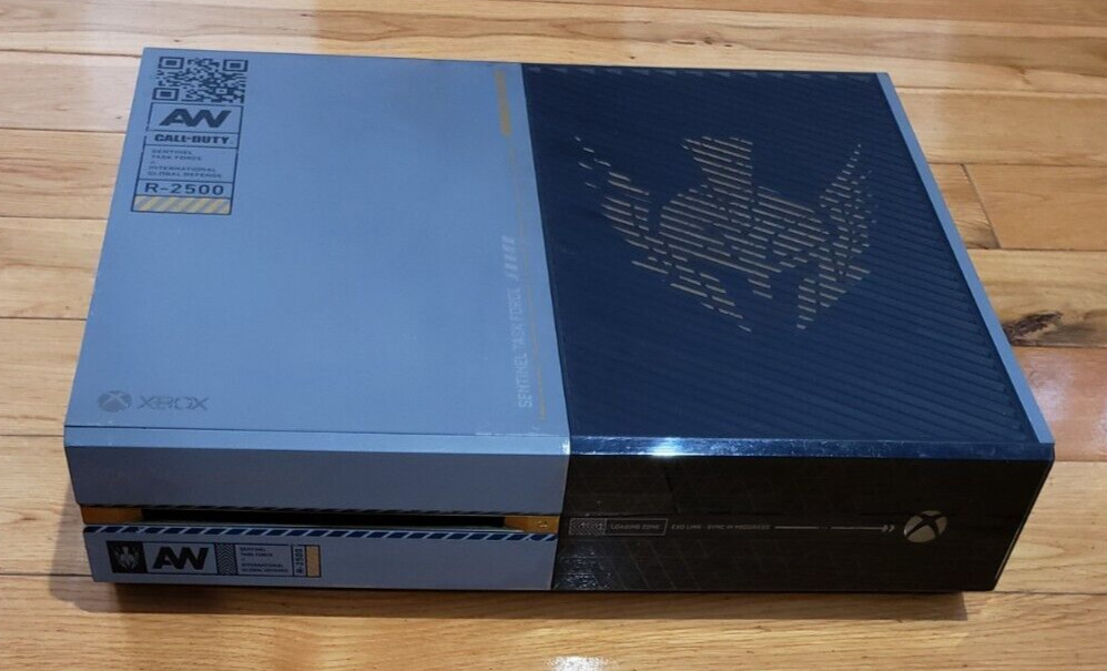 Xbox One Call of Duty Advanced Warfare 1TB Console, Disc Tray Issue, *READ