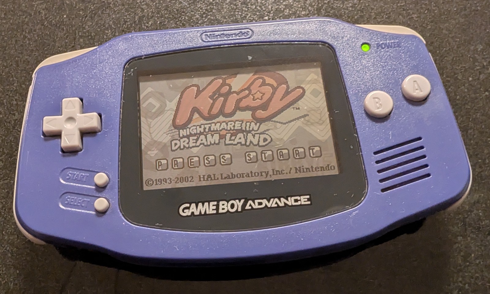 Nintendo Game Boy Advance (indigo, Tested, Good Condition) + 27 Games
