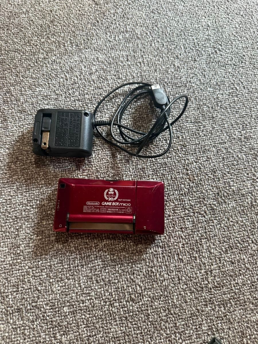 Game Boy Micro Famicom Color Micro 20th Anniversary There has many scratches