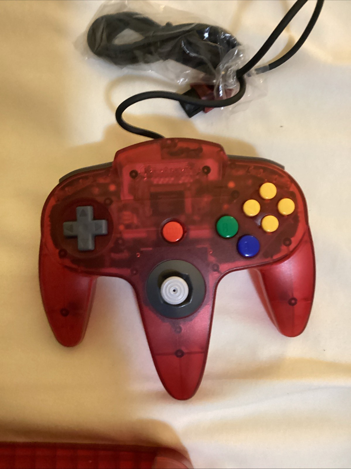6 N64 Funtastic Systems W Controller Green Orange Watermellon Purple Blue Smoke